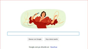 Doodle de Google alusivo a