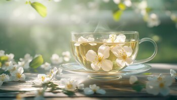 Cada taza de té jazmín