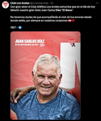 Juan Carlos Díaz marcó 31