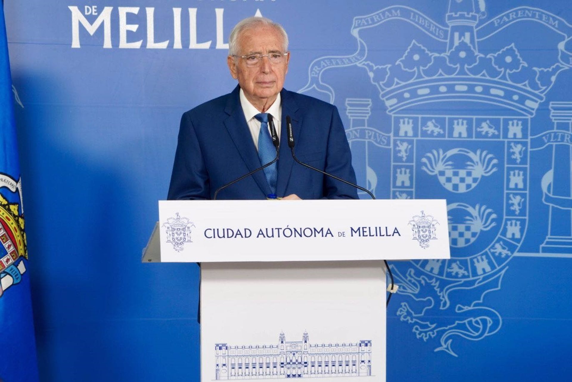 El presidente de la Ciudad Autónoma de Melilla, Juan José Imbroda, en una foto de archivo, (Gobierno de Melilla/Europa Press)