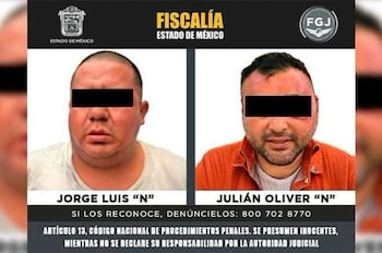 PDI FGJEM detenidos Izcallli Edomex Feminicidio Homicidio