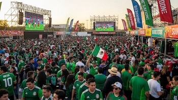 Intensa tormenta obliga al cierre temporal del Fan Fest en Monterrey