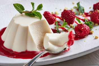 Receta de panna cotta, un