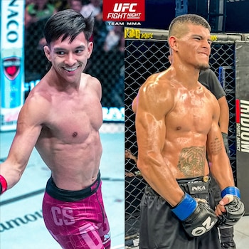 Rojas vs Hasan: combate pactado en 125 libras (peso mosca).