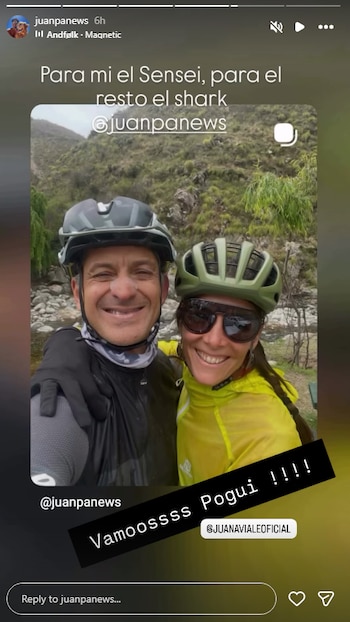 La jornada de ciclismo de Juana Viale por Catamarca