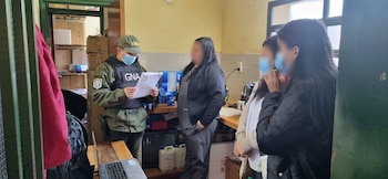 Detrás de las ampollas: Gendarmería