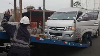 Estos conductores intentaban trasladar a