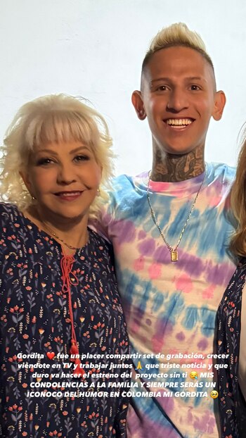 La Liendra dedicó sentidas palabras