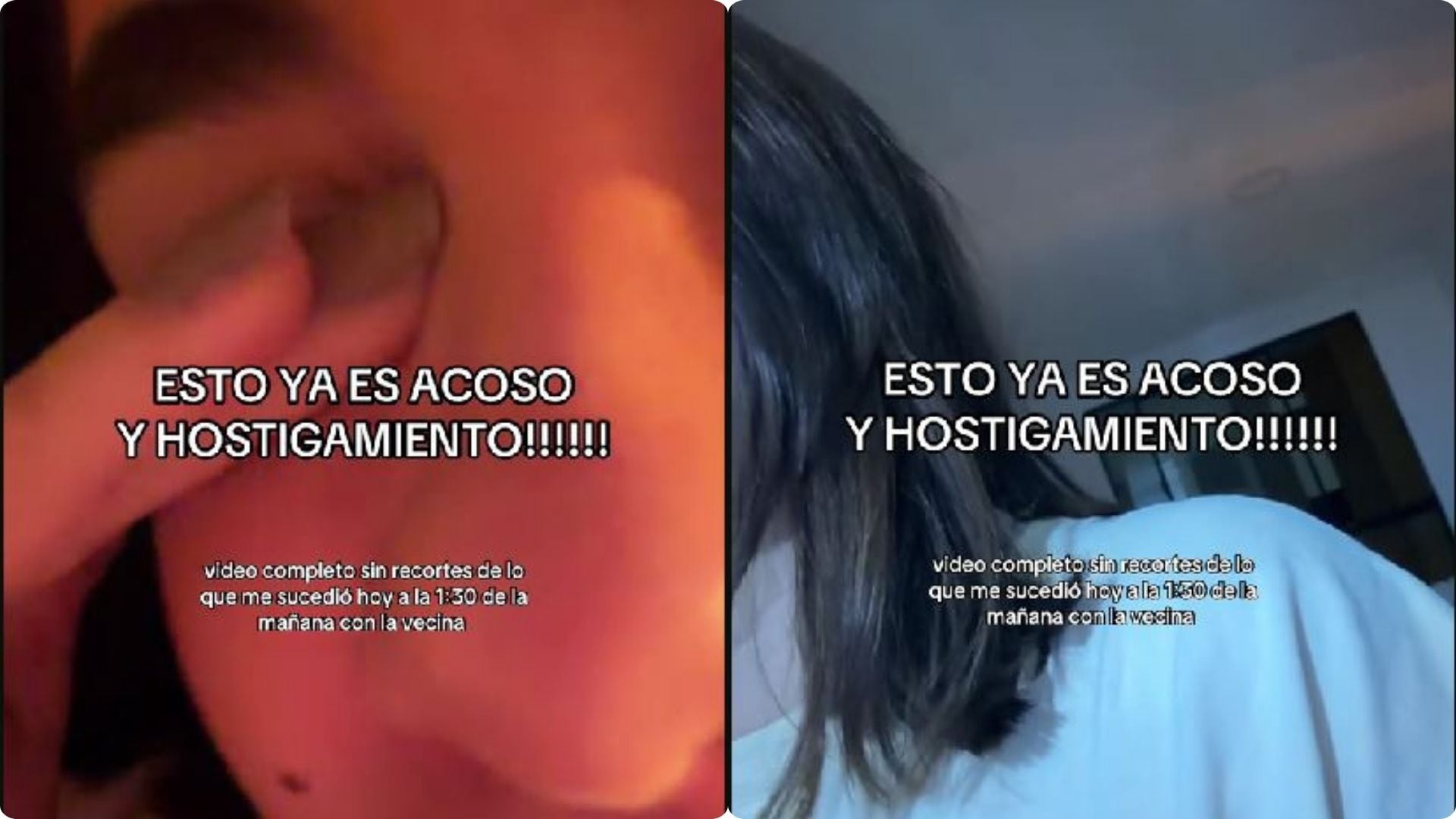 La influencer denuncia acoso de una vecina - crédito composición fotográfica