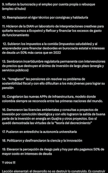 José Manuel Restrepo reveló como