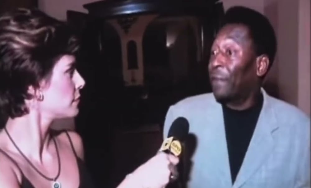 Pelé apareció en