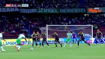 Dorlan Pabón ejecutando un tiro