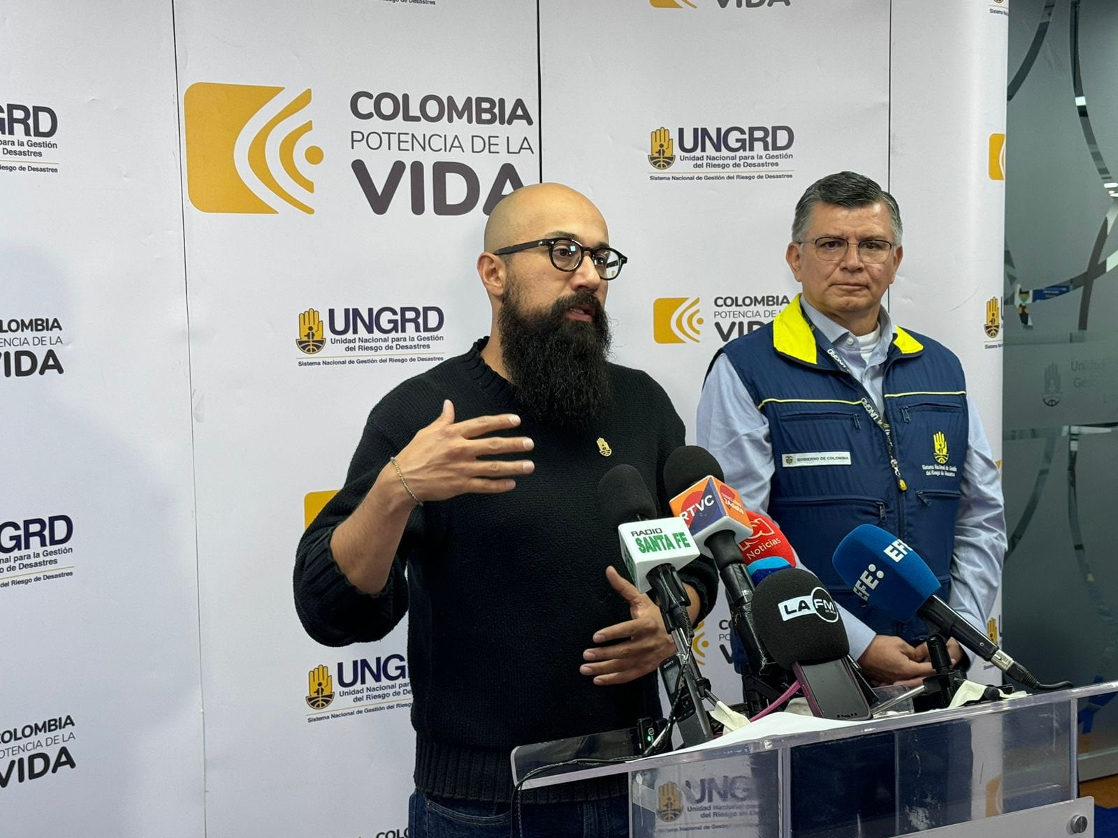 La Unidad Nacional para la Gestión del Riesgo de Desastres mantiene presencia en Córdoba con entrega de ayudas humanitarias y apoyo a las evacuaciones coordinadas con autoridades locales y departamentales. - crédito Ungrd