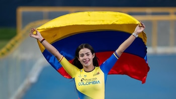 Gabriela Rueda, patinadora colombiana, conquistó su segundo oro mundial en Asunción 2026 tras imponerse en los 10.000 metros eliminación