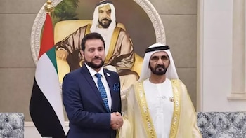 A la izquierda, Mohamed Farrara