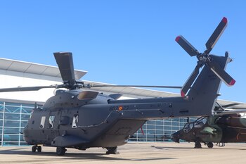 El helicóptero NH90 Lobo en