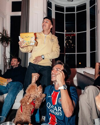 Pierre Gasly observó la final