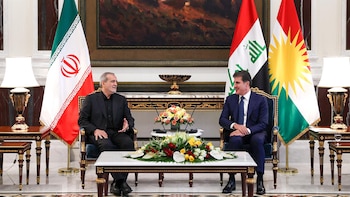 El presidente del Kurdistán iraquí rinde homenaje al difunto ayatolá Jameneí y se reúne con los líderes iraníes