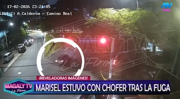 Cámara de seguridad capta el