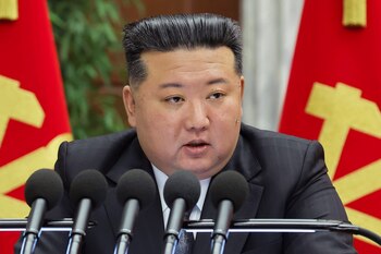 El dictador norcoreano, Kim Jong-un,
