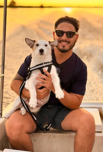 El conductor se puso al