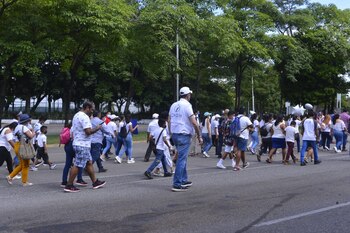 El grupo avanzó hasta la