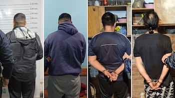 Mendoza crimen empleado municipal detenidos