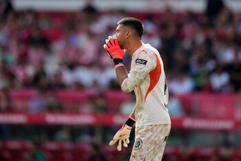 El guardameta del Girona, Paulo