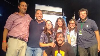 Integrantes de la ONG "Ciencia