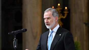 El Rey Felipe expresa al