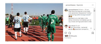 Su emoción al recordar su