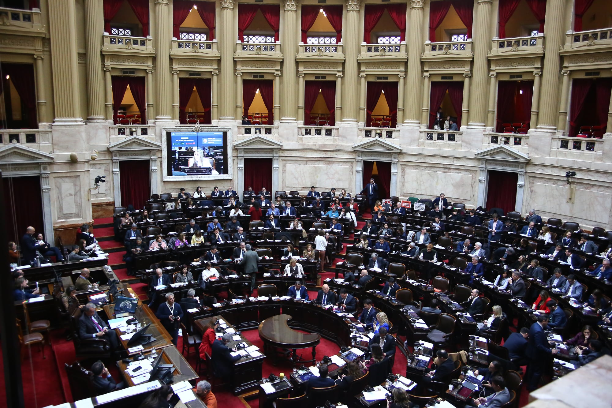 Sesión en la Cámara de Diputados (RS Fotos)