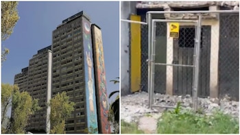 Edificio Veracruz en Tlatelolco presenta