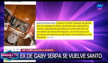 El exnovio de Gabriela Serpa,