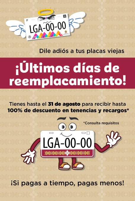 Reemplacamiento en Edomex 2025. Foto: x.com/@FinanzasEdomex