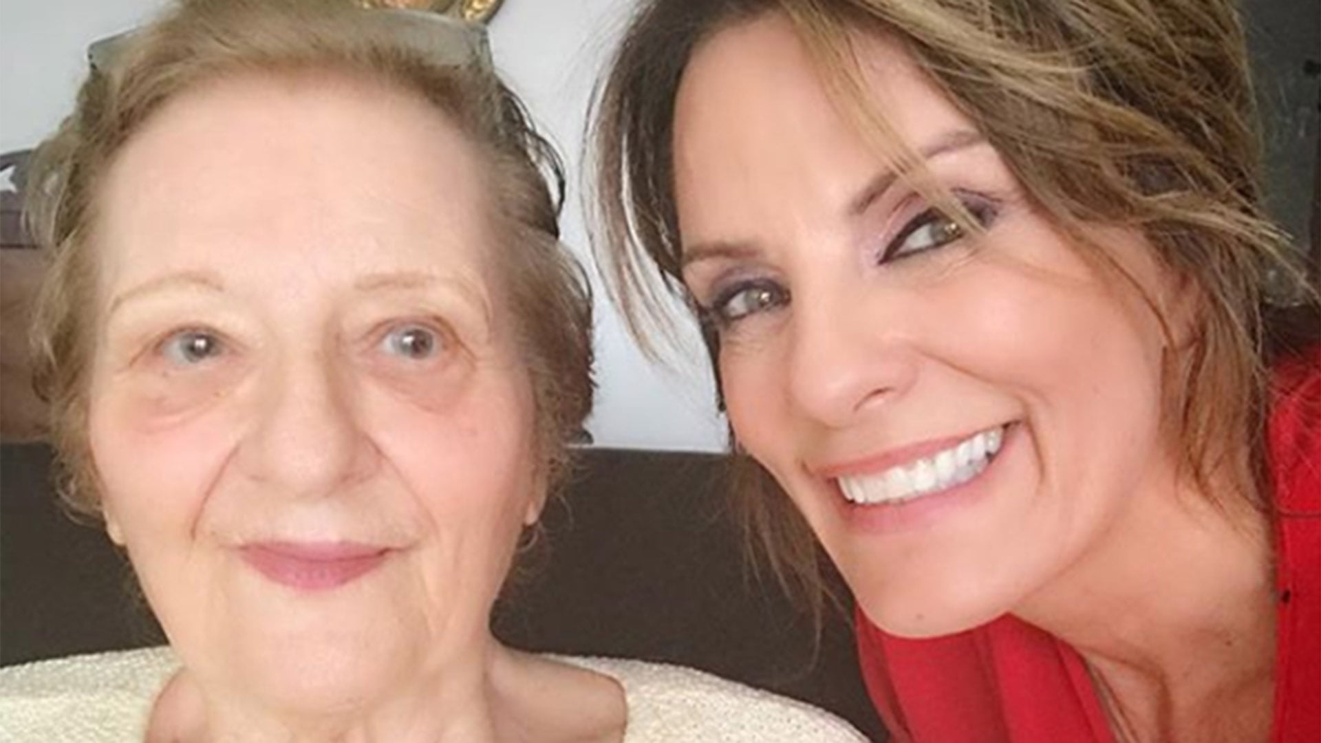 Nequi Galotti y una selfie con su mamá, el día que Elsa cumplía 86 años (Foto: Instagram)