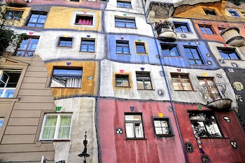 Hundertwasserhaus, los apartamentos de bajo