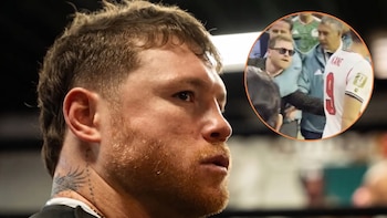 Canelo Álvarez destapa lo que pasó antes de intimidar a los jugadores de Inglaterra en el partido contra México