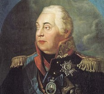 El general Mijail Kutúzov era