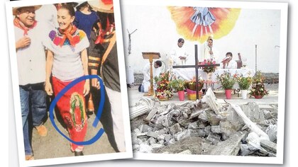 Sheinbaum asegura que Xóchitl Gálvez quiso provocarla por criticar su falda con la Virgen de Guadalupe