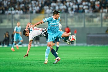 Irven Ávila reemplazó a Martín Cauteruccio, aunque no pudo convertir. - créditos: Sporting Cristal