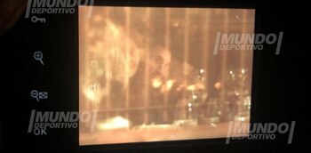 Lionel Messi, en un restaurante