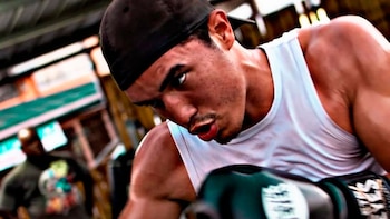 Uruguay recibió al boxeador venezolano