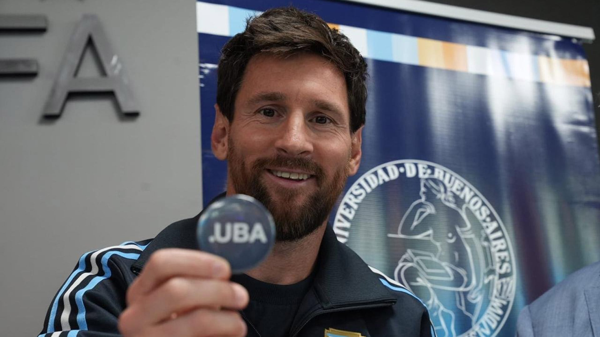 Lionel Messi recibió el título “Doctor Honoris Causa” de la Universidad de Buenos Aires