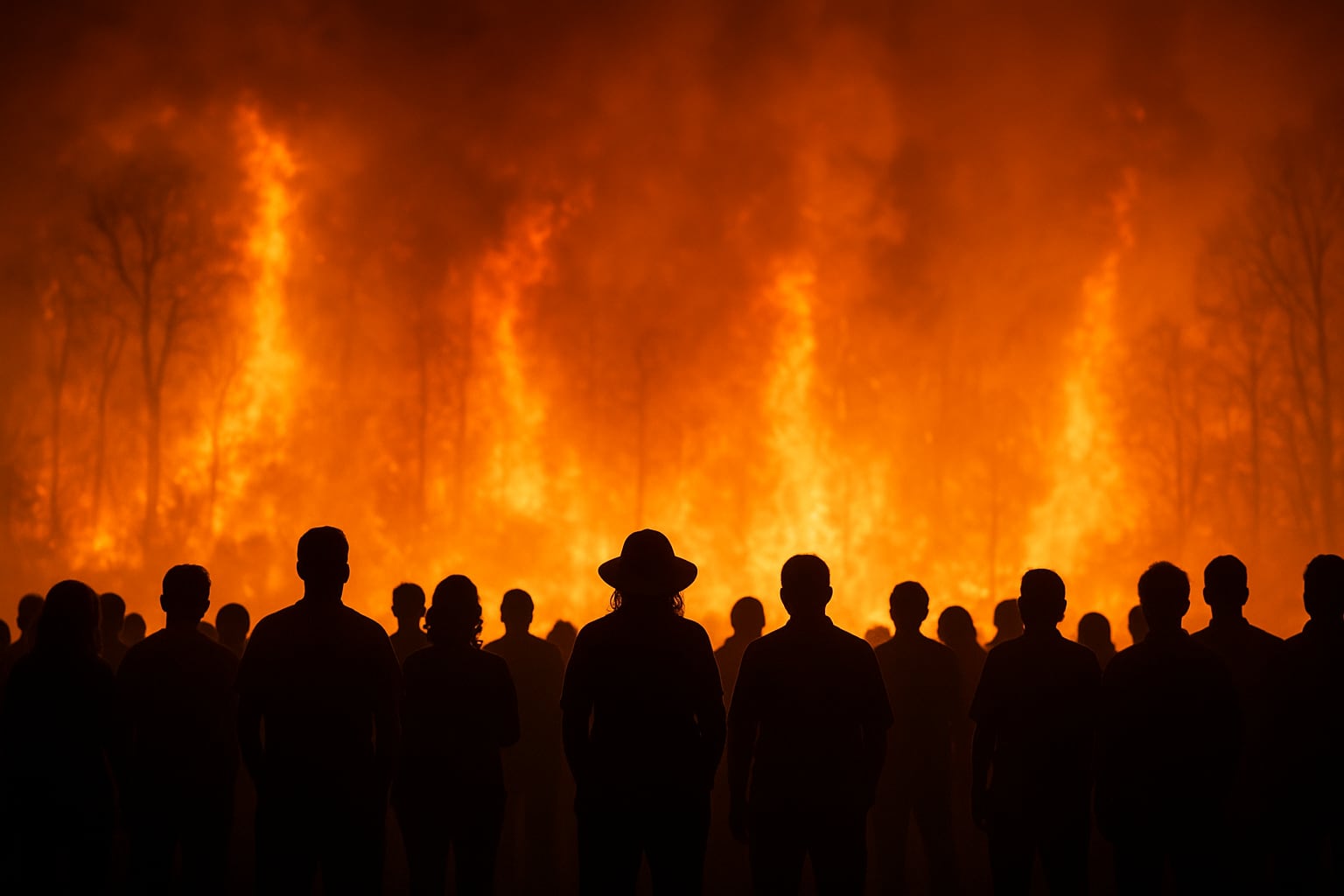 La tragedia arrasó pueblos enteros en Wisconsin y devastó más de un millón de acres en pocas horas (Imagen Ilustrativa Infobae)