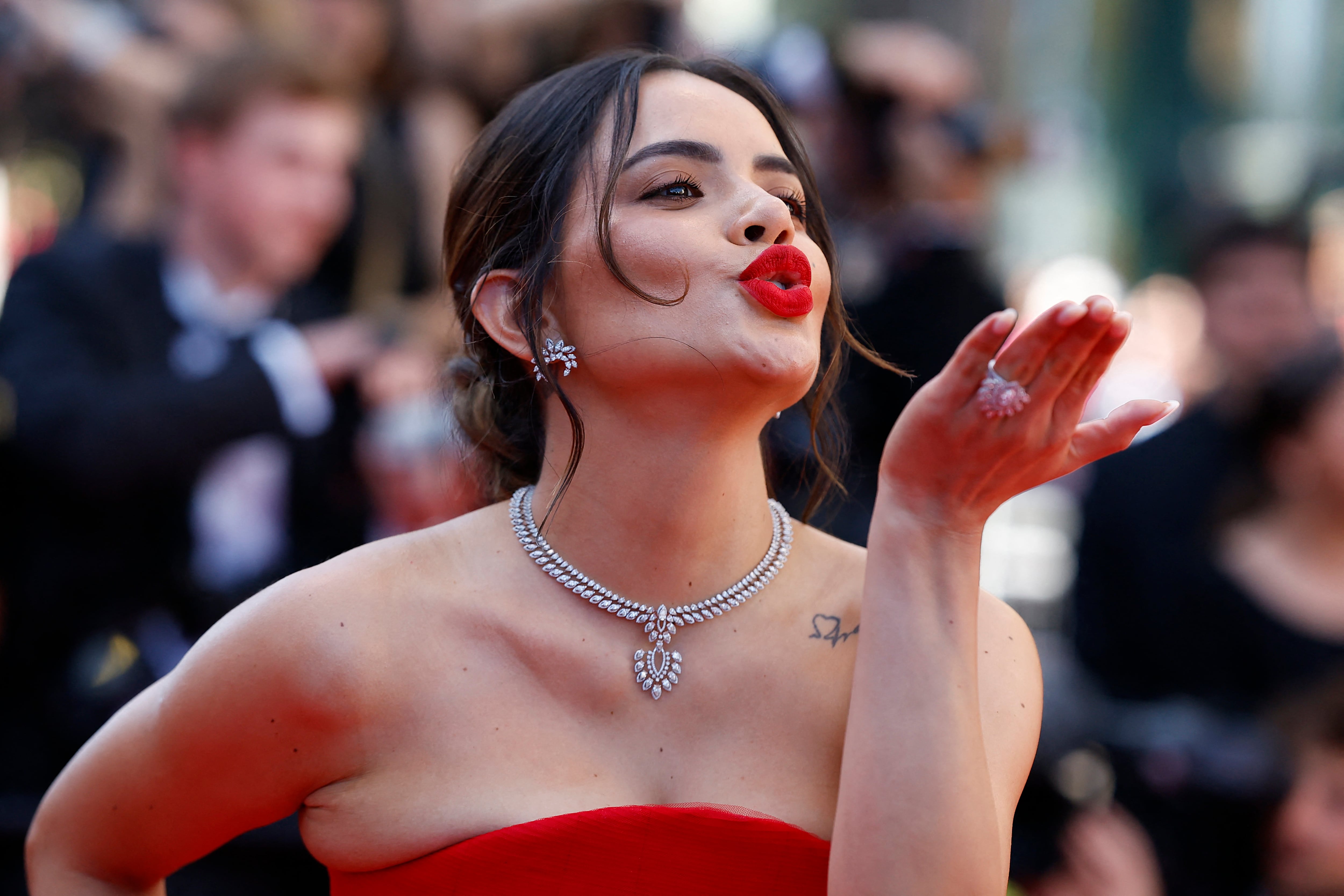 Mucho más que un combate, la llegada de Samadhi Zendejas al boxeo busca dejar huella como ejemplo de superación y fuerza mental, invitando a otras mujeres a atreverse a enfrentar nuevos desafíos. REUTERS/Clodagh Kilcoyne