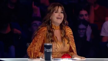 La emoción de Flor Peña