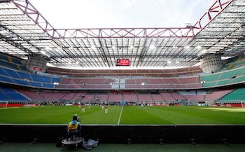 Los aficionados del Inter lo