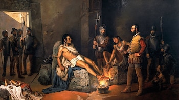 Cuauhtémoc e seu primo, o