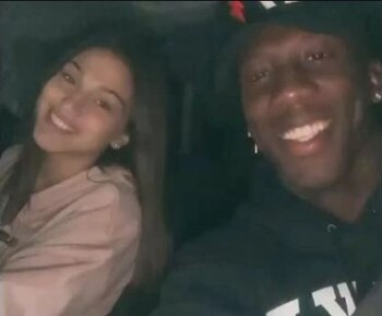 Luis Advíncula y su novia